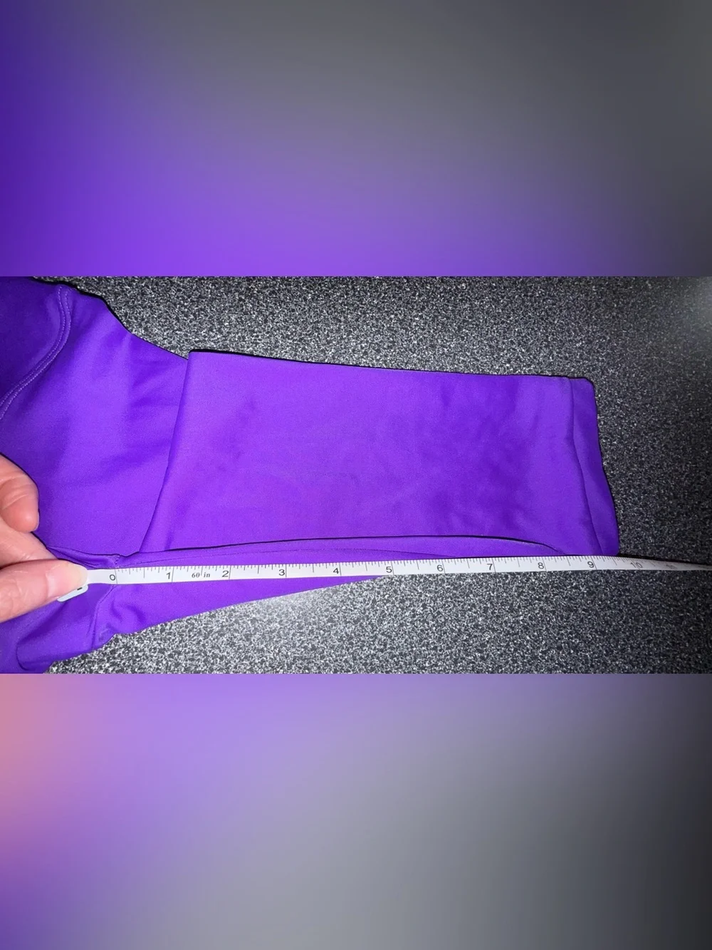 2nd Skin Purple Halter Jumpsuit Unitard Size Child X-Small